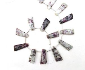 Ensemble de 15 pièces en gros véritable cristal naturel de haute qualité rubis pierre précieuse forme fantaisie perles à facettes en vrac fabricant de confiance - Product Image 5