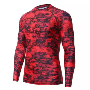 Camisetas de Verano Lisas de Alta Calidad para Jiu Jitsu, Fitness y Natación, Camisetas de Manga Larga Estampadas para MMA BJJ, Rashguard de Secado Rápido y Transpirable, Unisex - Product Image 1