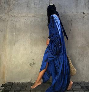 Feel Free-ropa de verano para mujer, caftán de diseñador de rayón Tie-dye - Product Image 2