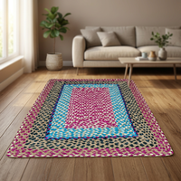 Tapis et moquette en jute naturelle, écologiques, tissés, style rustique, décoration intérieure, tapis pour salon et chambre, fabriqué au Bangladesh