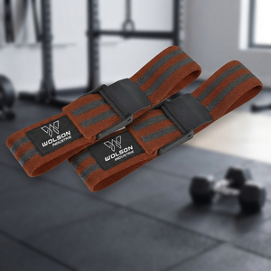 Bande de résistance élastique en nylon haute résistance Wilson Industry pour l'entraînement du flux sanguin, l'exercice en salle de sport, la musculation et la mobilité - Product Image 6