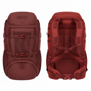 Hot Selling Nylon Custom Large Capacity Waterproof Travel <b>Backpack</b> Ergonomic Multi Compartment Carry Bag Padded Back Support - Product Image 4