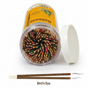 Bâtons d'encens en bambou naturel de qualité supérieure, 100% naturels, écologiques, biologiques, pour usage religieux indien, 1,5 heure de combustion - Product Image 3