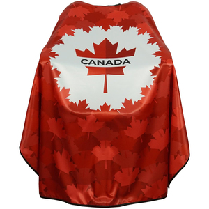 ผ้าคลุมตัดผมคุณภาพสูง พิมพ์ลายสวยงาม กันน้ำ ปรับขนาดได้ที่คอ - Product Image 2