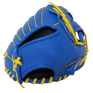 Blue Synthetic Insulated <b>Baseball</b> Glove H-Web Left-handed Full Finger Hook and Loop Closure Adult Non-Slip Catcher - Product Image 4