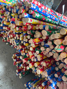 Wholesale Popular Wooden Cleaning Tools PVC Flower Broom <b>Stick</b> Broom Handles <b>Mop</b> <b>Sticks</b> - Product Image 1