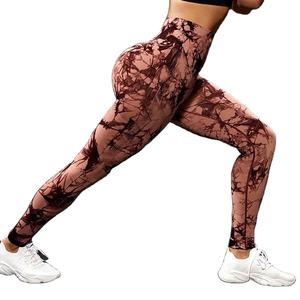 Leggings élégants en nylon spandex imprimés en 3D Leggings respirants d'entraînement de gymnastique pour les femmes Legging de yoga de qualité supérieure Scrunch Butt - Product Image 1