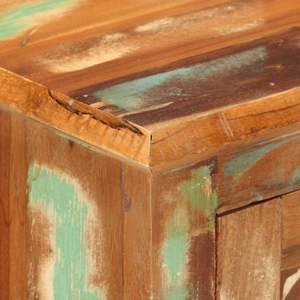 Buffet en bois recyclé de taille moyenne aux couleurs mélangées - Product Image 6