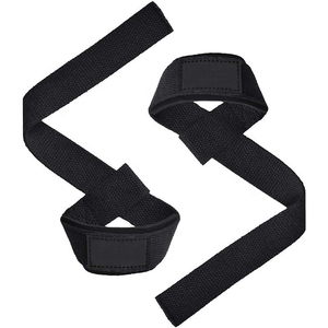 Correas de Muñeca de Algodón Resistentes Personalizadas para Entrenamiento, Correas de Levantamiento de Pesas para Adultos, Servicio OEM - Product Image 4