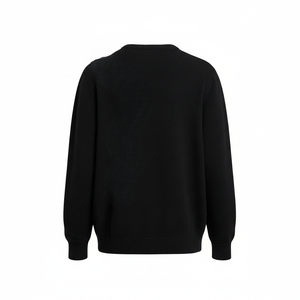 เสื้อสเวตเชิ้ตแขนยาวคอกลมสำหรับผู้ชาย ผ้าฟลีซผสมโพลีเอสเตอร์/คอตตอน กันลม กันน้ำ ลายปักตัวอักษร - Product Image 2