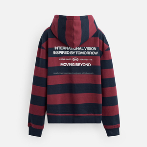 100% coton poids lourd français éponge hommes sweats à capuche nouveau Design Logo personnalisé surdimensionné coupe goutte épaule col à capuche - Product Image 5