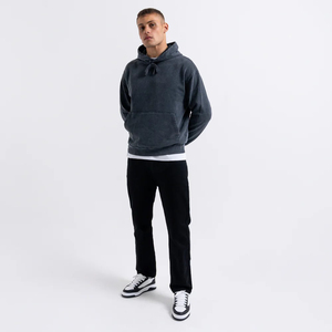 Sudadera con Capucha Personalizada para Hombre, Sudadera con Capucha Sólida, Resistente al Viento, Transpirable, Estilo Urbano, con Doble Logotipo Personalizado - Product Image 5