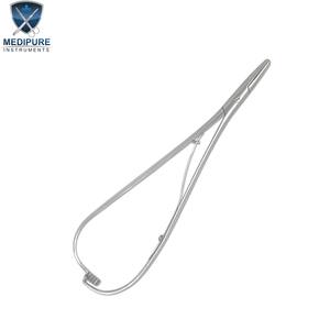 Portaagujas Mathieu de Alta Calidad, 12cm, 14cm, 18cm, Acabado Duradero, Mecanismo de Trinquete, Instrumentos Quirúrgicos - Product Image 1