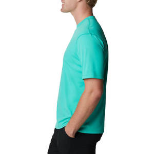 T-shirt pour homme 100% coton, nouveau style, manches courtes, vêtements d'été, décontracté, uni, couleur unie, tendance, coupe ample, manches courtes, été - Product Image 2
