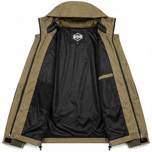 <b>Lightweight</b> <b>Waterproof</b> Men's Windbreaker <b>Jacket</b> Custom Logo Outdoor Hiking Camping <b>Running</b> Casual Fashion Sportswear Wholesale - Product Image 6