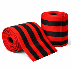 Bande de compression élastique robuste pour le coude, idéale pour la gym, le fitness, l'haltérophilie, la force athlétique et la protection des bras lors de l'entraînement. - Product Image 3