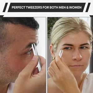 ชุดแหนบมืออาชีพ สแตนเลสสตีล เหมาะสำหรับการตกแต่งทรงคิ้ว กำจัดขน กำจัดเศษขน และกำจัดขนคุด มากกว่านี้ด้วย - Product Image 6