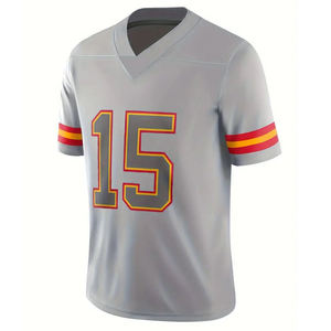Maillot de football américain de haute qualité pour adultes, personnalisable par sublimation, nom du joueur, protection UV, chemises élégantes et respirantes - Product Image 1