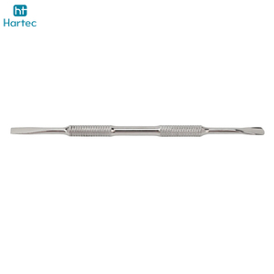 2026 Stainless Steel Customized Made With Textured Grip For Manicure Grooming Dual-Sided Metal Nail Art Maintenance <b>Tool</b> - Product Image 2