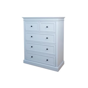 AMANDA Armoire haute à assembler en bois massif, grande capacité, meuble de chambre à coucher, utilisation pour salon, hôtel, appartement - Product Image 4
