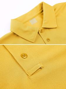 เสื้อโปโลผู้ชายผ้าฝ้าย100% โปโลระบายอากาศไม่ยับแขนสั้นเสื้อกอล์ฟลำลองพิมพ์ลายฤดูร้อน - Product Image 2