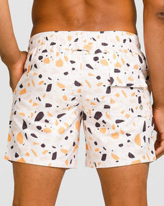 Shorts de plage écologiques de haute qualité en polyester recyclé à séchage rapide, imprimés par sublimation, pour les vacances décontractées et la natation estivale - Product Image 3