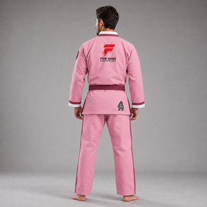 Combinaison de taekwondo double V premium offrant une excellente mobilité, un port confortable et des performances durables pendant l'entraînement. - Product Image 2