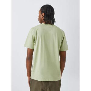Camisetas de algodón para uso diario masculino al por mayor, fabricante de camisetas de algodón orgánico para hombre, camisetas de algodón blancas lisas para hombre al por mayor - Product Image 5