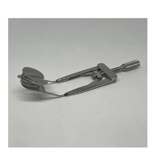 Spéculum ophtalmique manuel réglable Lieberman 10 mm pédiatrique, lames fines et solides en acier inoxydable de haute qualité, certifié CE ISO par Grip Surgical - Product Image 3