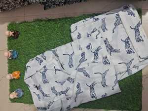 Conjunto de Pijama de Crepé para Niñas – Ropa de Dormir Suave con Estampado (M, L, XL, XXL) - Product Image 6