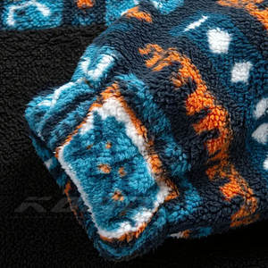 Veste en sherpa pour homme, épaisse et chaude, en polaire, pour l'extérieur, veste d'hiver décontractée, style doux et confortable, veste en sherpa pour homme - Product Image 6