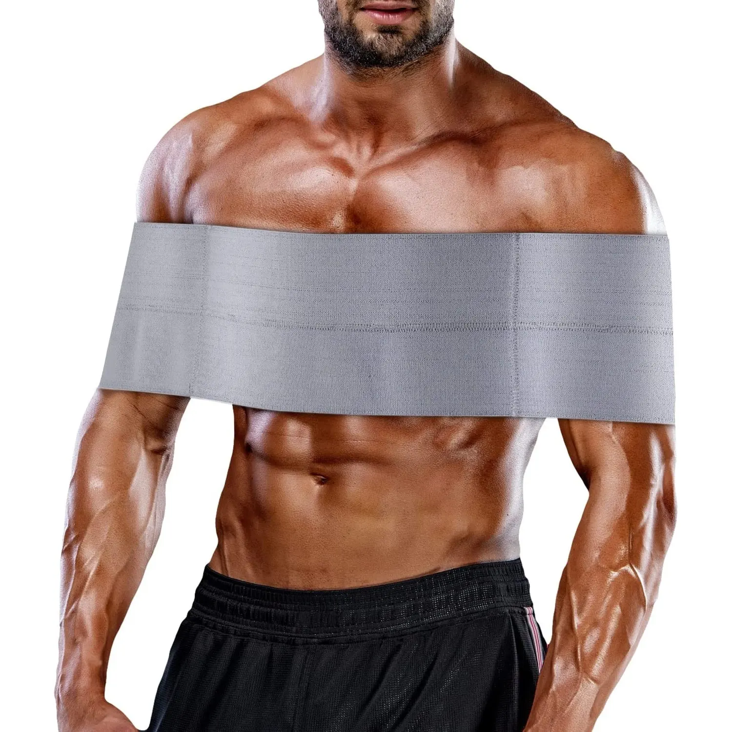 Custom Logo Heavy Duty Elastic Strap Bench Press Slingshot Elbow Sleeves  Sling Shot Weight Lifting Assist Elastic Pull Assist