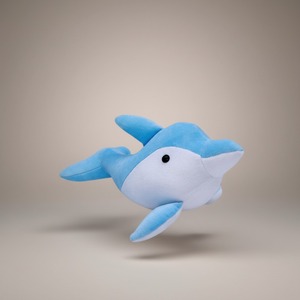 Peluche dauphin de haute qualité, jouet en peluche mignon et doux pour enfants, cadeau d'anniversaire, vente en gros - Product Image 1