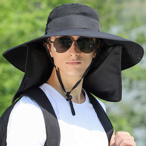 Chapeau de pêche performant, design en maille respirante, séchage rapide, casquette de soleil pour l'extérieur, léger, réglable, pour une utilisation prolongée - Product Image 3