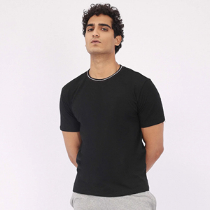 T-shirt pour homme de haute qualité 100% coton imprimé décontracté streetwear cool col rond hauts et t-shirts pour hommes - Product Image 1
