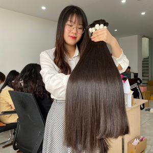 Venta al por mayor a granel de alta calidad vietnamita Remy extensiones de cabello humano sin procesar vendedores de cabello - Product Image 1