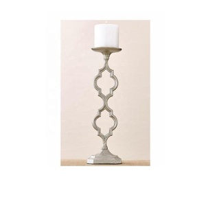 Chandelier design unique, bougeoir pilier en laiton, pièce maîtresse de mariage, bougeoir, bougeoir, table artisanale en métal - Product Image 3