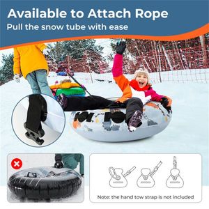 Slitta Gonfiabile per 2 Persone per Sport Invernali all'Aperto - Product Image 3