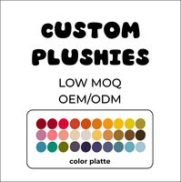 Fabricant de prototypes de peluches sur mesure OEM/ODM : transformez vos dessins 2D en animaux en peluche 3D réalistes en coton PP