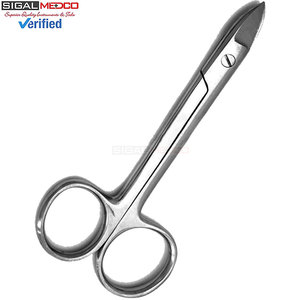 Lot de 3 ciseaux manuels Crown Beebee 4,25 po droits en acier inoxydable allemand pour la coupe de tissus fins (instruments chirurgicaux) - Product Image 5