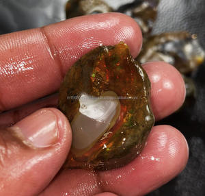 โอปอลเอธิโอเปียเกรดดี 100% ธรรมชาติ คุณภาพเยี่ยม ขนาด 36.18x25.24 ถึง 47.35x28.41 มม. แบบหยาบ ไม่เจียระไน สำหรับทำเครื่องประดับ DIY - Product Image 5