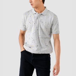 Marque haut de gamme pour chemise à manches courtes, imprimé tendance, haut pour homme, printemps, 100% coton, doux pour la peau, confortable, grande taille - Product Image 2