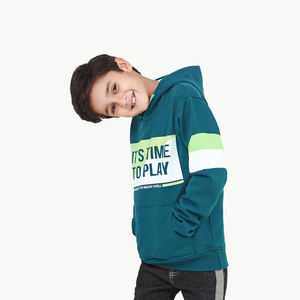 ELIVEERA ENTERPRISES Sudadera con Capucha Casual para Niños y Bebés, Forro Grueso de Algodón y Felpa, Sudadera de Verano Cálida, Logotipo Personalizado OEM ODM - Product Image 2