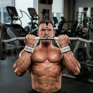 Sangles de musculation 100 % coton personnalisées avec support de poignet rembourré OEM pour soulevé de terre, entraînement en salle de sport, fitness et musculation - Product Image 3