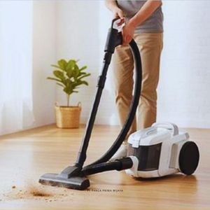 เครื่องดูดฝุ่นไซโคลนคุณภาพสูง 1000W ความจุ 2 ลิตร พร้อมไส้กรอง HEPA แบบมีสาย ดูดฝุ่นแห้ง แรงดูดสูง พร้อมหน้าจอ LED - Product Image 2