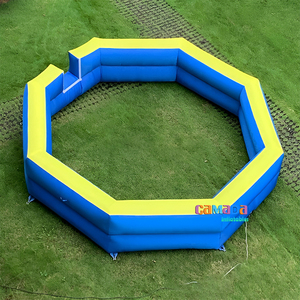 2025 nouveau Design jaune et bleu gonflable <span class=keywords><strong>Gaga</strong></span> <span class=keywords><strong>Ball</strong></span> Pit Pelotero Inflables équipement de jeu doux pour les activités scolaires - Product Image 2