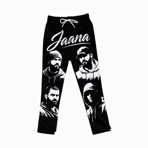Men’s Premium 100%Cotton Sweatpants <b>Slim</b> Fit <b>Joggers</b> Elastic Waist Streetwear Gym High Quality Casual Trousers - Product Image 1