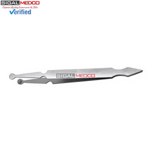 Ball <b>Holder</b> Piercing Reusable CE Certified Manual 4.5 Inch Captive Bead Grabber Holding Tweezer German Stainless Steel Precision - Product Image 5