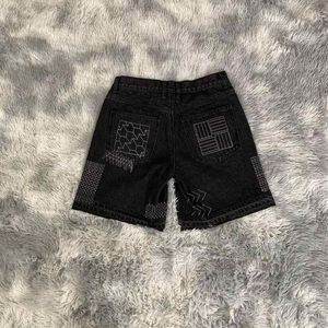 New Arrival OEM Summer <b>Men's</b> Denim Shorts With Unique Chrome Heart Design High Street Style Pants High Quality <b>Men</b> Short <b>Jeans</b> - Product Image 2