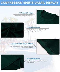 Chemise de compression haute performance, soutien musculaire et ajustement seconde peau, fabrication pakistanaise, service OEM. - Product Image 3